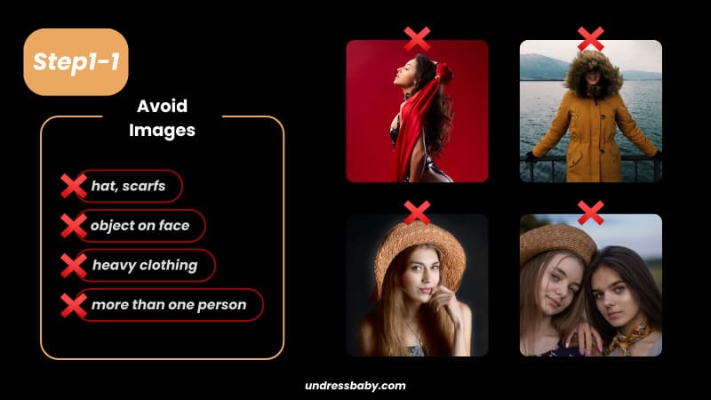 choosing a high-quality image